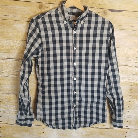 J. Crew Other - Men's J Crew Blue and Gray Button Down Shirt XS
